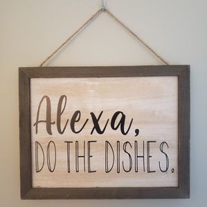 Wall decor sign